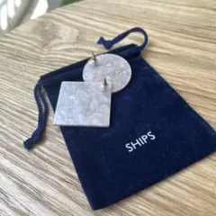 SHIPS ピアス(両耳用) ピンク系のサムネイル