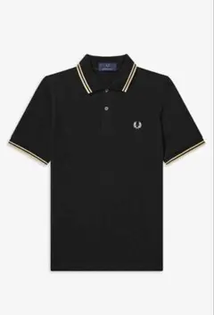 FRED PERRY ポロシャツ ブラック サイズ46 - メルカリ
