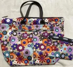 LeSportsac トートバッグ(ポーチ付き)
