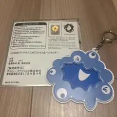 ミャクミャク【LMF】ランダム缶バッジホルダー水色