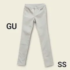 GU スキニーフィット スリムパンツ グレー 美品
