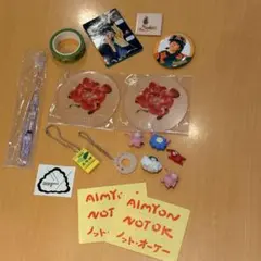 あいみょんグッズ大量まとめ売り！ 缶バッジ・カード・マステ・コースター小物セット