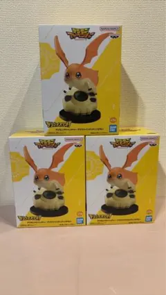 新品　デジモンアドベンチャー デジヴァイススタンド！ パタモン フィギュア　3体