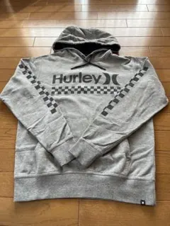 Hurley グレー フード付きパーカー S