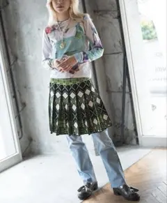 chopovalowena スカート　ニット CIAOPANIC TYPY（チャオパニックティピー） スカート 「-3キロ見え/WEB