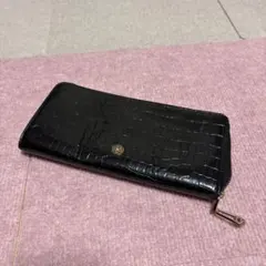 CLATHAS 長財布 ラウンドファスナー ブラックのサムネイル