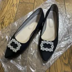 SALE ORiental TRaffic 【美品】パール装飾付黒 39