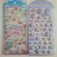 シナモンロール ドロップジェリー＆コットンパフィー シールセット