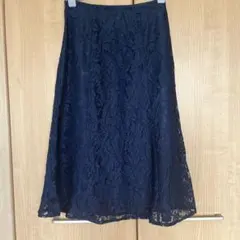【美品】ナチュラルビューティーベーシック ロング スカート レディース S