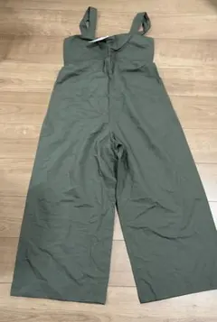 ユニクロ　リネンブレンドサロペット　M