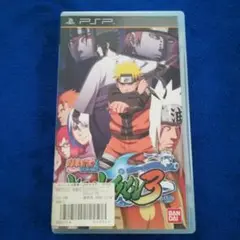 PSPソフト　NARUTO-ナルト- 疾風伝 ナルティメットアクセル3