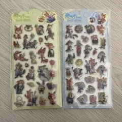 ズートピア　ポップシール 2シートセット