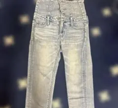 GYDAハイウエスト ライトブルー スキニーデニム