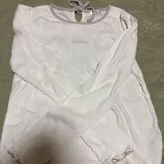 Honeys 長袖カットソー ホワイト