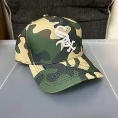 新品未使用 ニューエラ WHITE SOX スナップバックキャップ カモ柄