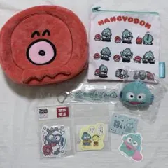サンリオ ハンギョドン ポーチ キーホルダー ステッカー ピンバッジ