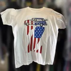 JIMMYZ ジミーズ　アメリカンカー柄車Tシャツ　サイズS USAのサムネイル