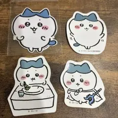 ちいかわ　ステッカー　ハチワレ　出前　スマホに貼れる　ちいかわ飯店