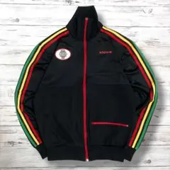 アディダスオリジナルス トラックジャケット 刺繍ロゴ ブラック M 1718