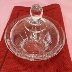 ガラスのキャンディポット