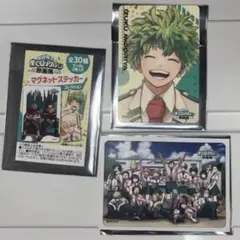 僕のヒーローアカデミア 原画展 マグネットステッカーコレクション 緑谷出久 A組