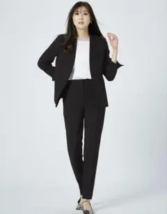 PLST プラステ　ウォームリザーブスーツ　セットアップ　ブラック