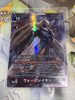 デジカ EX-12 SR☆ ウォーグレイモン パラレル 1枚 - メルカリ
