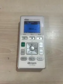 赤外線確認済☆Qriom★AM/FMラジオレコーダー☆YVR-R500☆現状品
