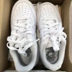 Nike Air Force 1 ホワイト　サイズ17.5㎝