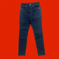 GU ジーユー　スキニーデニム　ジーンズ　ネイビー　64cm（実寸70cm）