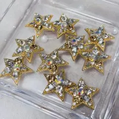 カボション　星　スター　アクセサリーパーツ　ハンドメイドパーツ