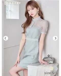 【ほしこ様専用】デイジー DAZZY レース袖 タイトドレス