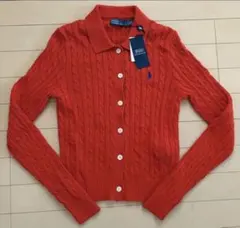 新品　Polo Ralph Lauren ケーブルニット カーディガン Sのサムネイル