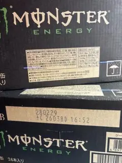 モンスターエナジー 55本 おまけ4本 - メルカリ