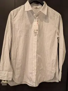 新品 ユニクロ ストライプシャツ
