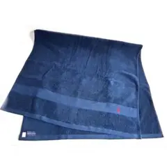 未使用 ラルフローレンRALPH LAUREN バスタオル ネイビー 1枚