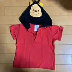 Disney Store くまのプーさん フード付き半袖Tシャツ 90のサムネイル