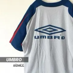 アンブロ　UMBRO ゲームシャツ　半袖 Vネック　プルオーバー ピステメンズのサムネイル