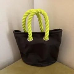 TEMBEA キャンバス トートバッグ ネオンカラーハンドルのサムネイル