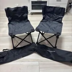 【美品】キャンパーズコレクション コンパクトチェア 2脚セット