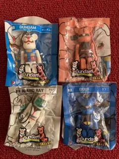 ガンダム　ベアブリック　シャア専用ザク　アムロ　グフ　ペプシネックス