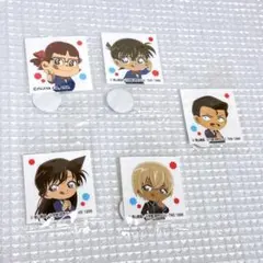 名探偵コナン×不二家ミルキーチョコレート　オリジナル透明シール　ペコちゃん