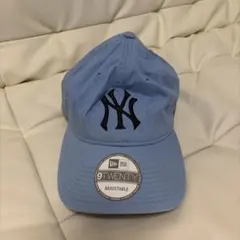 New Era 9TWENTY ライトブルー キャップ