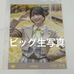 ニアジョイ 山田杏佳 ビッグ生写真 電話番号教えて たからつり - メルカリ