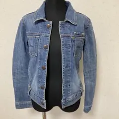 YANUK デニムジャケットGジャン　インディゴブルー
