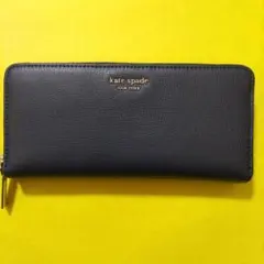 kate spade 　紺　 長財布