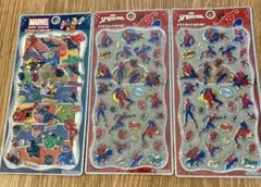 MARVEL スパイダーマン ステッカー 3パックセット