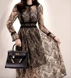 パーティドレス　結婚式　お呼ばれ　ドレス