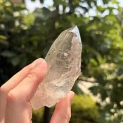 非加熱シトリン】ブラジル産 カテドラルクォーツ 224g 黄水晶 鉱物標本