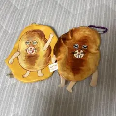 パンどろぼう　ポーチ2個セット